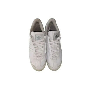 Adidas Samoa White Leather Low Top Casual Shoes Sneakers G21251 Womens Size 7
